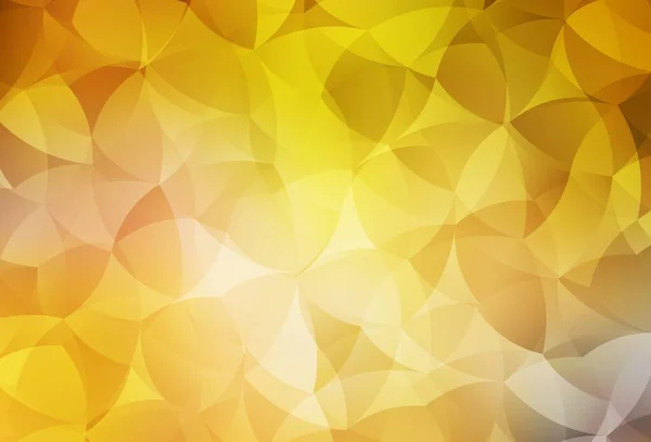 带有抽象形式的深黄色矢量纹理 用抽象风格的彩色渐变形状进行说明 为您的业务设计最好的智能设计 — 图库矢量图片