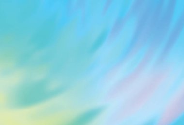 Açık mavi, yeşil vektör soyut parlak desen. Soyut ve gradyan renkte renkli çizimler. İşiniz için yepyeni bir tasarım..