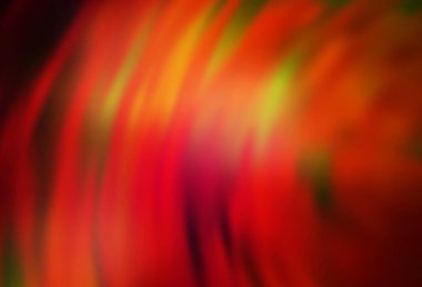 Koyu kırmızı, sarı vektör soyut parlak şablonu bulanıklaştırdı. Renkli soyut çizimler ve gradyan. İşiniz için yeni tasarım.