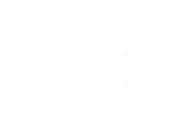 Hellvioletter Vektorhintergrund Mit Flecken Illustration Mit Einer Reihe Leuchtender Farbenfroher — Stockvektor
