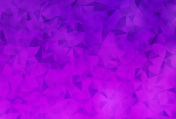 Modèle Polygonal Abstrait Violet Foncé Vecteur Rose Une Toute Nouvelle — Image vectorielle