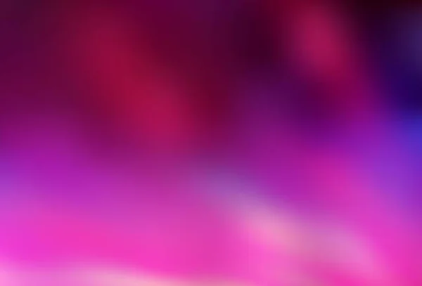 Viola Scuro Vettore Rosa Modello Offuscata Illustrazione Astratta Colorata Con — Vettoriale Stock