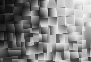 Light Gray vektör mozaik arkaplan. Çokgen şekilli bir örnek. Pankartın için tamamen yeni bir şablon.