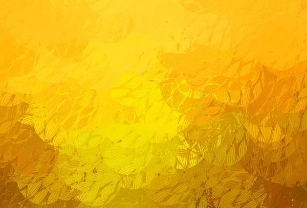 Tmavě Žluté Vektorové Pozadí Memphisovými Tvary Barevné Chaotické Formy Gradientem — Stockový vektor