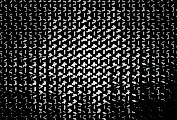 Dark Gray Vector Background Stright Stripes Shining Colored Illustration Sharp — Stock Vector