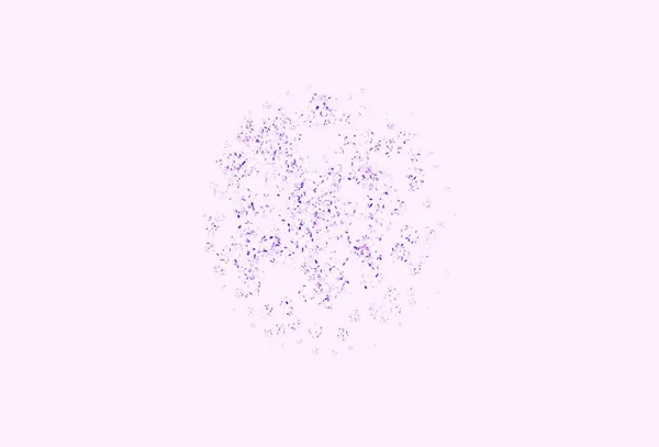 Modèle Vectoriel Violet Clair Avec Des Formes Chaotiques Design Décoratif — Image vectorielle