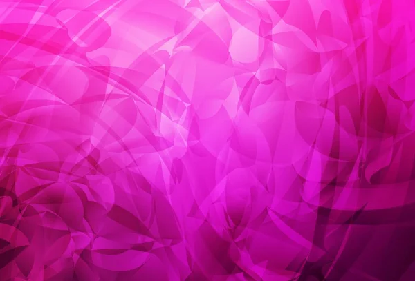 Textura Vectorial Rosa Claro Con Formas Abstractas Ilustración Colorida Simple — Vector de stock