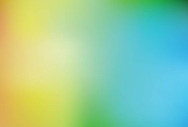 Açık mavi, sarı vektör parlak deseni bulanıklaştırdı. Parlak renkli bir illüstrasyon. İşiniz için yeni tasarım.