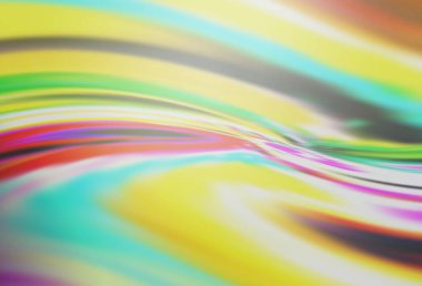 Açık gri vektör bulanık şablon. Renkli soyut çizimler ve gradyan. İşiniz için yeni tasarım.