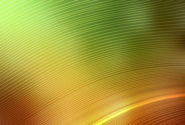 Verde Claro Vector Amarillo Fondo Borroso Ilustración Colorida Brillante Estilo — Vector de stock