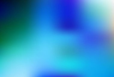 Koyu mavi vektör bulanık ve renkli desen. Renkli soyut çizimler ve gradyan. Tasarımlar için arka plan.