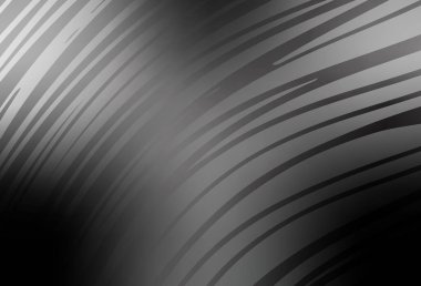 Açık Gri çizgili vektör düzeni. Basit çizgilerle renkli gradyan çizimi. İşiniz için en iyi tasarım.