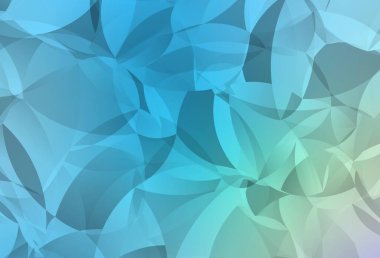 Açık mavi, yeşil vektör soyut mozaik desen. Üçgenli parlak renkli çizimler. Cep telefonunun arka planının şablonu.