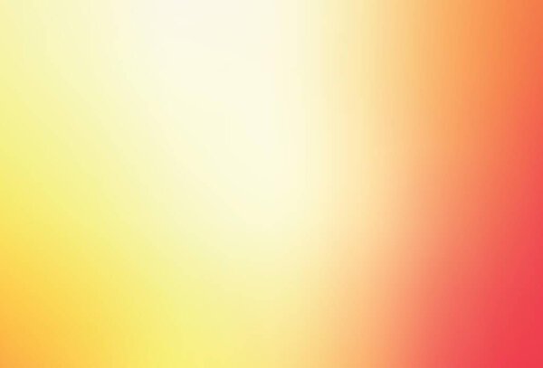 Light Red, Yellow vector blurred bright template. Colorful illustration in abstract style with gradient. New style for your business design.