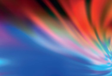 Açık mavi, kırmızı vektör parlak soyut arkaplan. Eğilimli zarif, parlak bir çizim. Çalışmalarınız için akıllı tasarım.