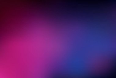 Koyu pembe vektör bulanık ve renkli desen. Gradyan tasarımlı, soyut, ışıltılı çizimler. Tasarımlar için arka plan.