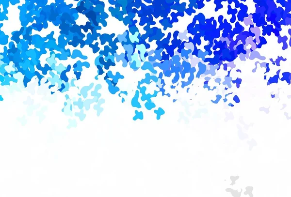 Rosa Claro Textura Vectorial Azul Con Formas Abstractas Ilustración Colorida — Vector de stock