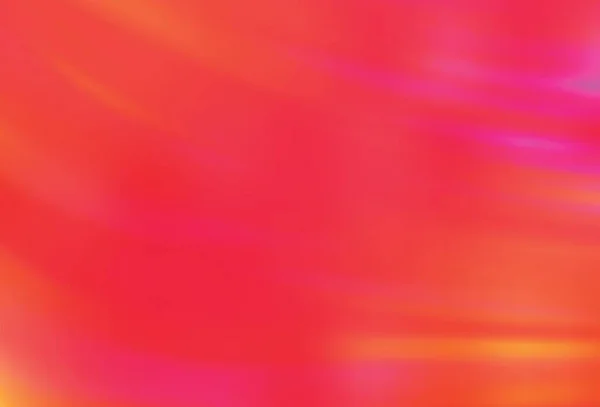 Hellrosa Gelber Vektorabstrakt Verschwommenes Layout Eine Elegante Helle Illustration Mit — Stockvektor