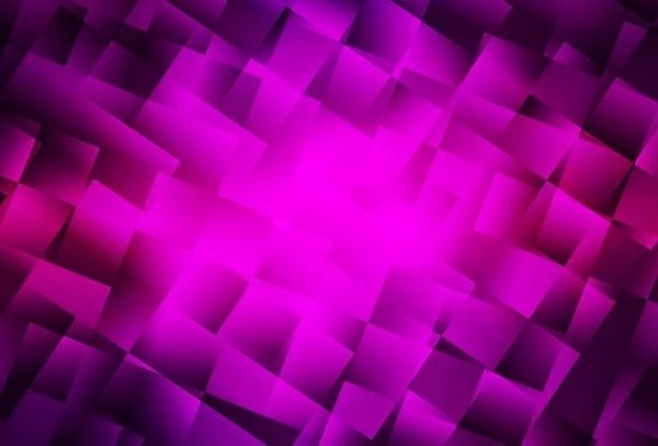 Texture Des Triangles Gradient Vectoriel Violet Foncé Illustration Polygonale Lumineuse — Image vectorielle