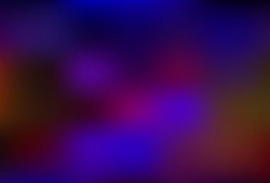 Koyu mavi, kırmızı vektör soyut parlak desen. Gradyan tasarımlı, soyut, ışıltılı çizimler. İşiniz için en iyi bulanık tasarım..