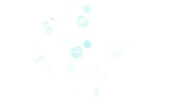 Светло Голубой Векторный Фон Пузырями Размытые Пузыри Абстрактном Фоне Красочным — стоковый вектор