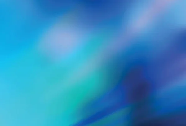 Light Blue Vektor Verschwommen Glanz Abstrakten Hintergrund Glitzernde Abstrakte Illustration — Stockvektor