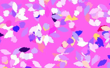 Açık mavi, soyut şekilli kırmızı vektör arkaplan. Modern tarzda değişen renkli kaotik formlar. Web siteniz için basit tasarım.