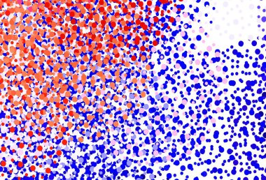 Baloncuklu açık mor vektör arkaplanı. Bulanık dekoratif tasarım baloncuklu soyut tarzda. Marka kitabınız için yeni şablon.