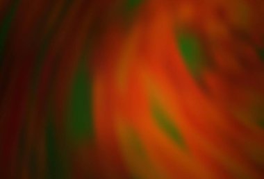 Koyu turuncu vektör soyut bulanık görünüm. Soyut renkli gradyan çizimi. Web siteniz için bulanık tasarım.