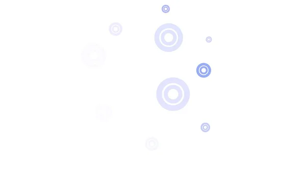 Светло Фиолетовая Векторная Компоновка Кружочками Иллюстрация Набором Ярких Красочных Абстрактных — стоковый вектор