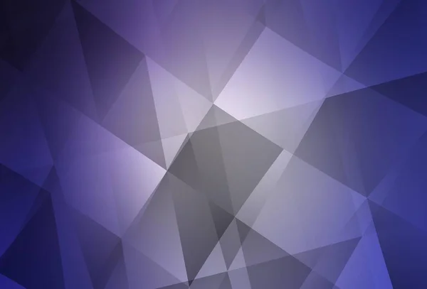 Luz Vector Púrpura Brillante Fondo Triangular Ilustración Colorida Estilo Poligonal — Vector de stock