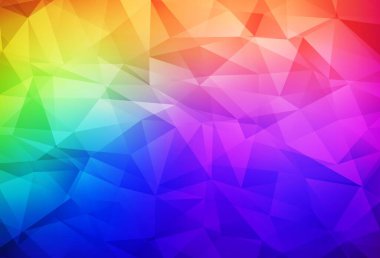 Karanlık çokrenkli vektör düşük polimerli doku. Çokgen tarzda tamamen yeni bir renk çizimi. Web siteniz için çokgen tasarım.