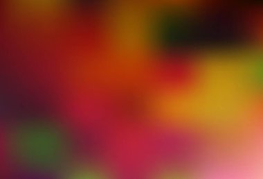 Koyu turuncu vektör bulanık desen. Yaratıcı illüstrasyon, yarım tonlu ve eğimli. Marka kitabı için zarif bir arkaplan.