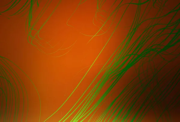 Dark Orange Vector Moderno Fondo Elegante Ilustración Abstracta Brillante Con — Vector de stock