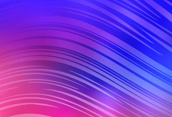 Rose Pâle Bleu Vecteur Flou Brillant Modèle Abstrait Illustration Colorée — Image vectorielle