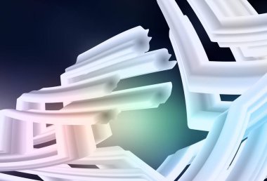 Koyu mavi, kırmızı vektör bulanık ve renkli desen. Yaratıcı illüstrasyon, yarım tonlu ve eğimli. Bir cep telefonu için arka plan.