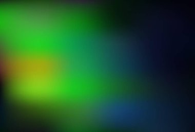 Koyu Çokrenkli vektör şablonu bulanıklaştırdı. Renkli soyut çizimler ve gradyan. İşiniz için en iyi bulanık tasarım..