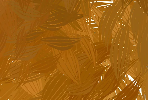 Світло Оранжевий Векторний Візерунок Випадковими Формами Барвисті Хаотичні Форми Градієнтом — стоковий вектор