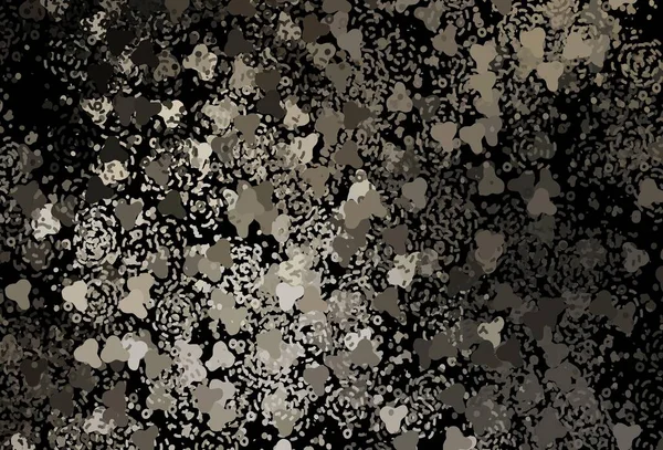 Σκούρο Γκρι Διάνυσμα Φόντο Αφηρημένα Σχήματα Σύγχρονη Αφηρημένη Απεικόνιση Πολύχρωμες — Διανυσματικό Αρχείο