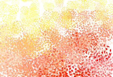 Soyut biçimlerde Light Orange vektör dokusu. Soyut gradyan şekilli basit renkli çizimler. Duvar kağıtları için zarif tasarım.