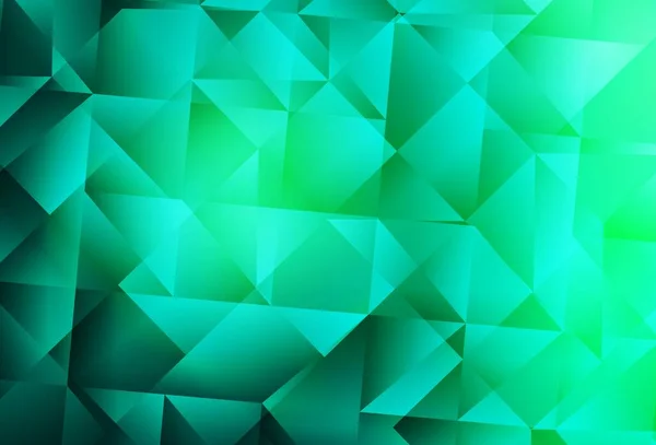 Luz Verde Vetor Padrão Mosaico Abstrato Uma Amostra Com Formas — Vetor de Stock
