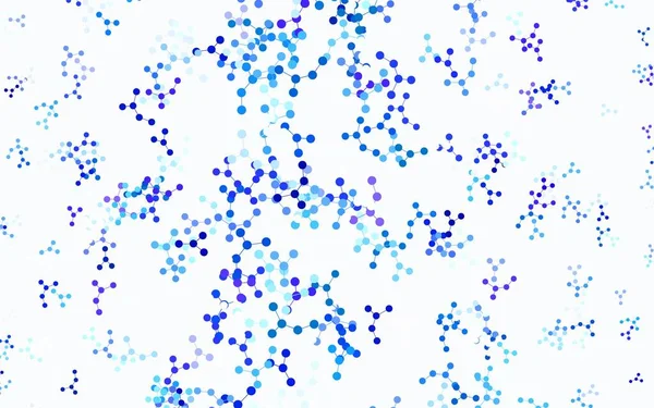 Açık Pembe, yapay zeka yapısına sahip mavi vektör şablonu. Yapay zeka bağlantılarıyla basit bir şekilde renkli tasarım. Siber yeniliklerin tasviri için tasarım.