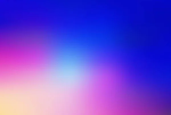 Licht Roze Blauwe Vector Kleurrijke Abstracte Achtergrond Een Geheel Nieuwe — Stockvector