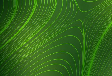 Koyu yeşil vektör arkaplanı bulanıklaştırdı. Renkli soyut çizimler ve gradyan. Tasarımının yeni yolu.