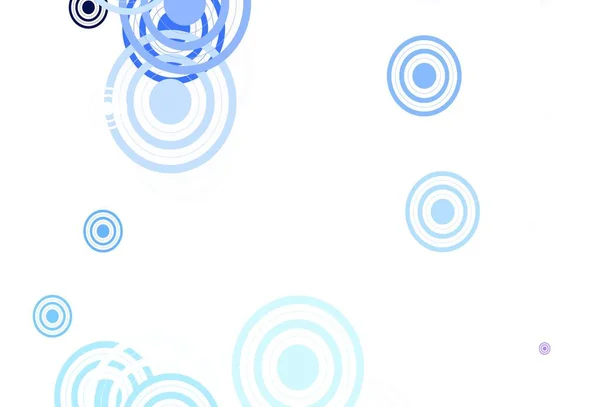ライトピンク ドット 線で青のベクトル背景 抽象的な背景にカラフルなグラデーションの線 チラシのパターン — ストックベクタ