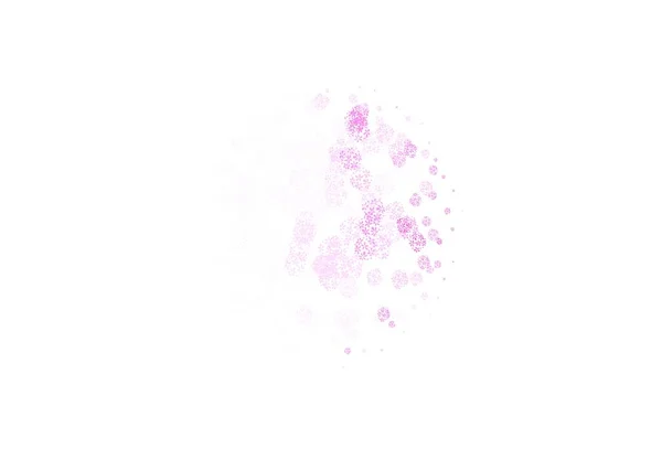 浅粉色矢量背景与孟菲斯形状 简单的彩色插图与抽象的渐变形状 商务名片的现代设计 — 图库矢量图片