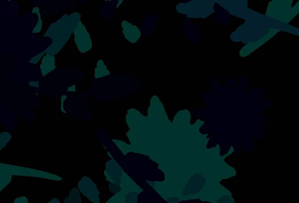 Modèle Vectoriel Bleu Clair Jaune Avec Des Formes Chaotiques Formes — Image vectorielle