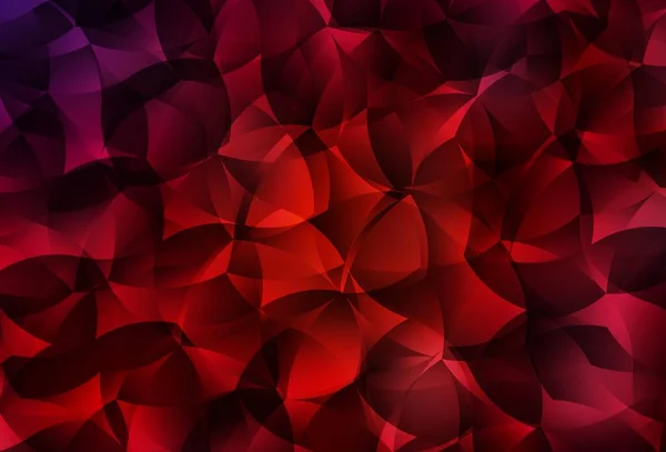 Modèle Polygonal Abstrait Vecteur Rouge Foncé Illustration Abstraite Moderne Avec — Image vectorielle