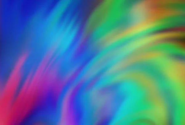 Light Multicolor Vektor Verschwimmt Helle Textur Leuchtend Bunte Illustration Smartem — Stockvektor
