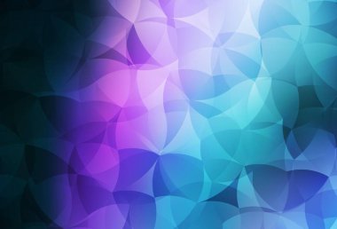 Koyu pembe, rastgele şekilli mavi vektör deseni. Renkli rastgele şekillerle modern soyut illüstrasyon. Kartvizitiniz için modern tasarım.